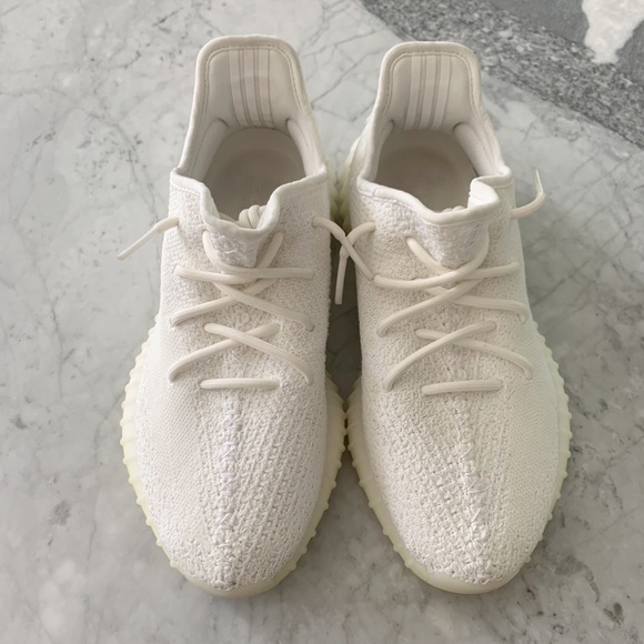 Yeezy Cream White Sneakers - Picture 3 of 5